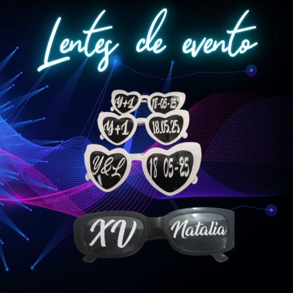 Lentes para evento