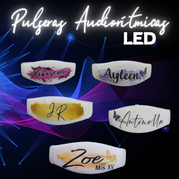 Precios Pulseras led Audioritmicas