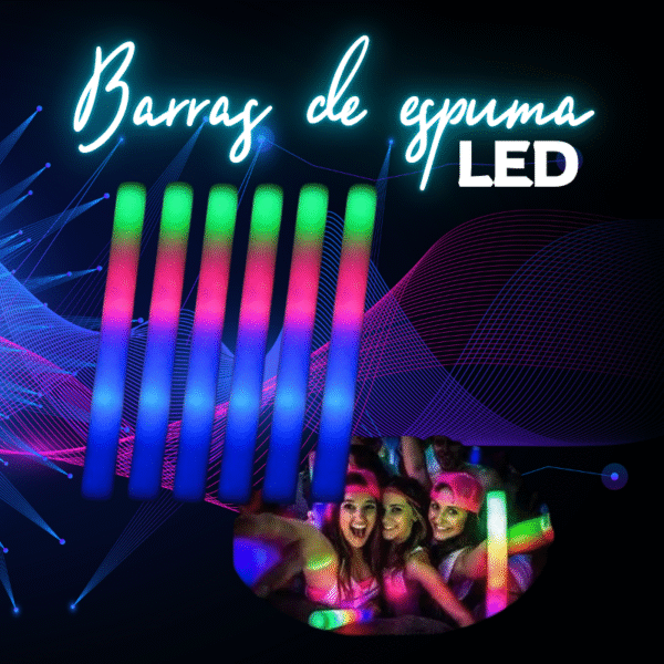 Barras de espuma led