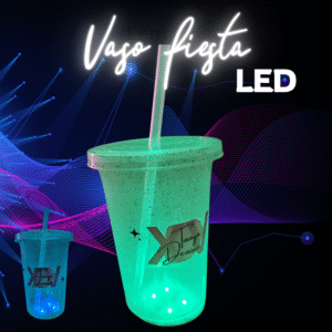 Vaso fiesta led